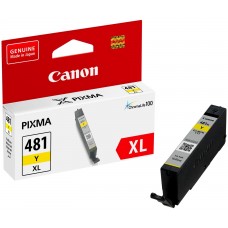 Картридж Canon CLI-481Y XL, Yellow, TR7540/TR8540, TS6140/TS8140/TS9140, 8.3 мл (2046C001)