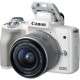 Дзеркальний фотоапарат Canon EOS M50 Kit 15-45 IS STM White (2681C057)