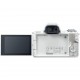 Зеркальный фотоаппарат Canon EOS M50 Kit 15-45 IS STM White (2681C057)