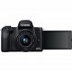 Зеркальный фотоаппарат Canon EOS M50 Kit 15-45 IS STM Black (2680C060)
