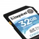 Карта пам'яті SDHC, 32Gb, Сlass10 UHS-I U3, Kingston Canvas Go! (SDG/32GB)