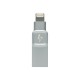 USB 3.1 / Lightning Flash Drive 64Gb, Kingston DataTraveler Bolt Duo, Silver (C-USB3L-SR64G-EN)