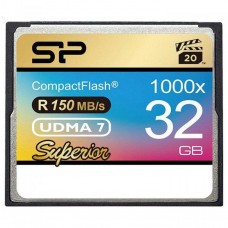 Карта памяти CompactFlash, 32Gb, Silicon Power Superior, 1000x (SP032GBCFC1K0V10)