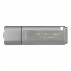 USB 3.0 Flash Drive 32Gb Kingston DataTraveler Locker+ G3, Silver (DTLPG3/32GB)