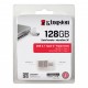 USB 3.1 / Type-C Flash Drive 128Gb Kingston DataTraveler microDuo 3C, Silver (DTDUO3C/128GB)