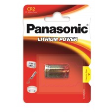 Батарейка CR2, літієва, Panasonic, 1 шт, 3V, Blister (CR-2L/1BP)
