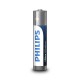 Батарейка AAA (LR03), лужна, Philips Ultra Alkaline, 4 шт, 1.5V (LR03E4B/10)