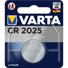 Батарейка CR2025, літієва, Varta, 1 шт, Blister (06025101401)