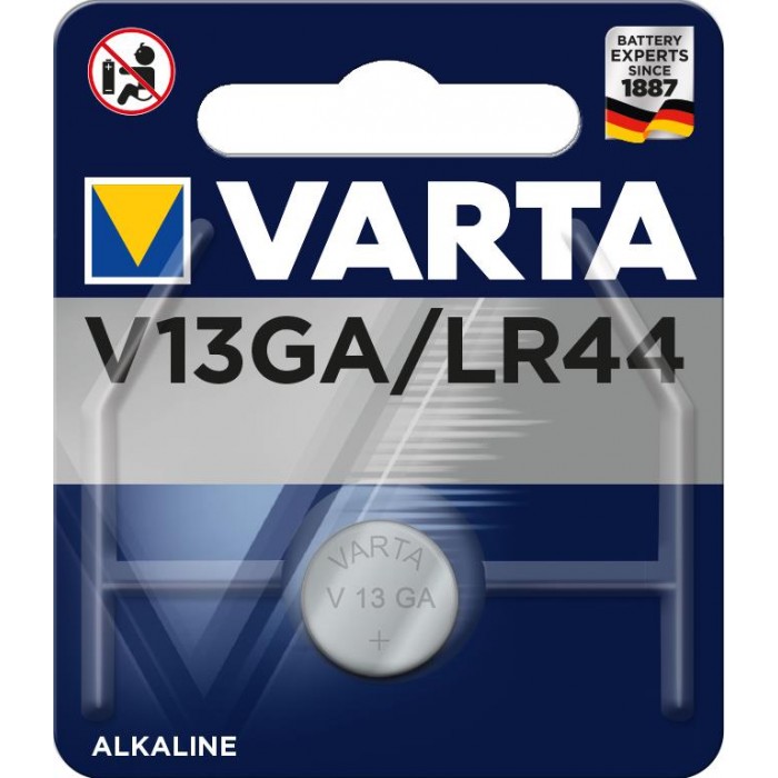 Батарейки AG13/LR44, Varta, 1 шт, Blister (04276101401)