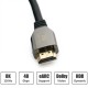 Кабель HDMI - HDMI 1.5 м Extradigital Black, V2.1, 4K/120Hz, 8K/60Hz, 48Gbps (KBH1740)