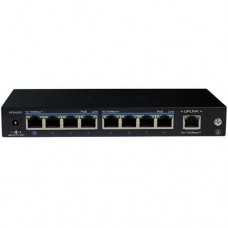 Комутатор Sicso 6008FE 8LAN 10/100 Mb POE + 1 порт Ethernet (Uplink) 10/100 Мбіт/сек, БП