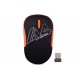 Миша A4Tech G3-300N Black+Orange, USB V-TRACK, Wireless (G3-300N Black+Orange)