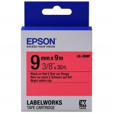 Картридж Epson LK3RBP, Black/Red, 9 мм / 9 м, пастельная лента (C53S653001)