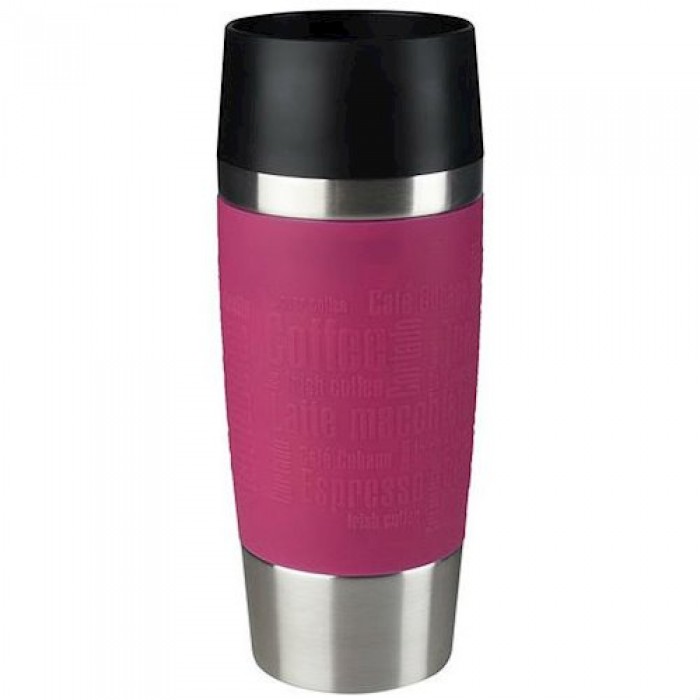 Термокухоль Tefal Travel Mug, Pink, 360 мл, нержавіюча сталь (K3087114)