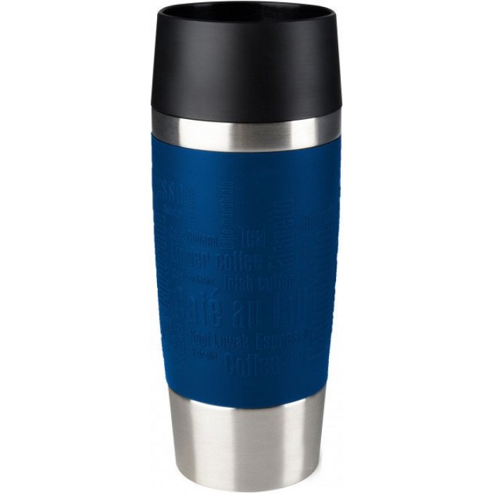 Термокухоль Tefal Travel Mug, Blue, 360 мл, нержавіюча сталь (K3082114)