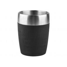 Термокружка Tefal Travel Cup, Silver-Black, 200 мл, нержавеющая сталь (K3081314)