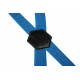 Полукомбинезон рабочий NEO Tools HD+ Black-Blue, размер M/50, плотность 275 г/м2 (81-245-M)