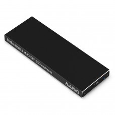 Зовнішня кишеня M.2 Maiwo K16NC, Black, USB 3.1 Type-C, формат 2230/2242/2260/2280