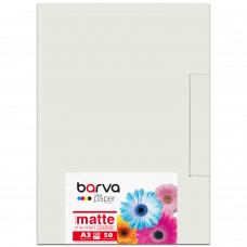 Фотопапір Barva, матовий, A3, 120 г/м², 50 арк, серія 