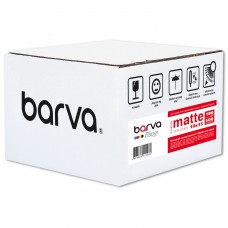 Фотобумага Barva, матовая, A6 (10x15), 180 г/м², 500 л, серия 