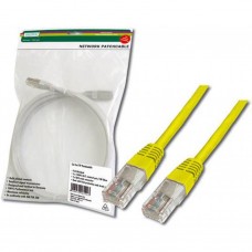 Патч-корд 0.5 м, UTP, Yellow, Digitus, литий, RJ45, кат.5е, мідь (DK-1511-005/Y)