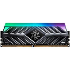 Пам'ять 8Gb DDR4, 3000 MHz, A-Data XPG Spectrix D41, Gray, RGB (AX4U300038G16-ST41)