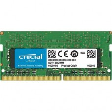 Пам'ять SO-DIMM, DDR4, 8Gb, 3200 MHz, Crucial, 1.2V, CL22 (CT8G4SFS832A)