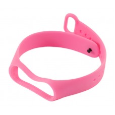 Силиконовый браслет для Mi band 3/4 original design, Pink