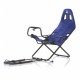 Ігрове крісло Playseat Challenge PlayStation, з кріпленням для керма, Black/Blue (RCP.00162)