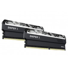 Пам'ять 16Gb x 2 (32Gb Kit) DDR4, 3200 MHz, G.Skill SniperX Urban, Camo (F4-3200C16D-32GSXWB)