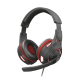 Навушники Trust GXT 407 Ravu Illuminated Gaming, Black/Red, USB / 3.5 мм, складний мікрофон (23372)