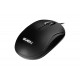Миша Sven RX-60, Black, USB, оптична, 1000 dpi, 2 кнопки, кабель, що автоматично скручується