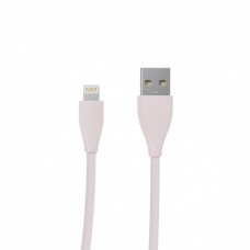 Кабель USB - Lightning 1 м Maxxter Pink, 2.4А, преміум (UB-L-USB-01GP)
