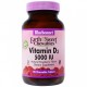 Вітамін D3 5000IU, зі смаком малини, Earth Sweet Chewables, Bluebonnet Nutrition, 90 жув. таб.