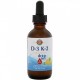 Вітамін D3+K2, Vitamin D-3 K-2 Drop, KAL, цитрусовий смак, 59 мл.
