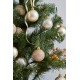 Набір ялинкових куль ColorWay «Merry Christmas Mix», Pearl, 8 см, 16 шт (CW-MCB816PEARL)