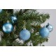 Набір ялинкових куль ColorWay «Merry Christmas Mix», Light Blue, 6 см, 24 шт (CW-MCB624LB)
