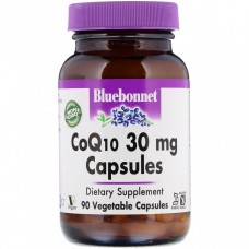 Коэнзим Q10 30 мг, Bluebonnet Nutrition, 90 гелевых капсул