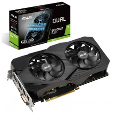 Видеокарта GeForce GTX 1660, Asus, DUAL EVO, 6Gb DDR5, 192-bit (DUAL-GTX1660-6G-EVO)