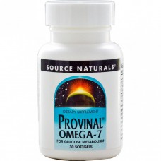 Омега-7, Provinal Omega-7, Source Naturals, 30 капсул