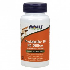 Пробиотический комплекс Probiotic 25 Billion,  Now Foods, 100 гелевых капсул