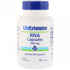 Рибонуклеиновая кислота, RNA Capsules, Life Extension, 500 мг, 100 капсул