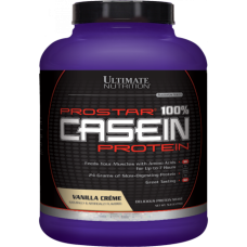 Сывороточный казеин протеин, со вкусом ванильного крема, Prostar, Ultimate Nutrition, 2 фунта, 907гр