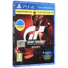 Игра для PS4. Gran Turismo Sport