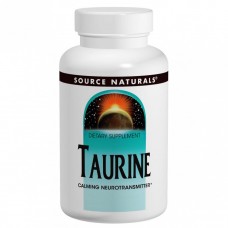 Таурін, 500 мг, Source Naturals, 60 таблеток