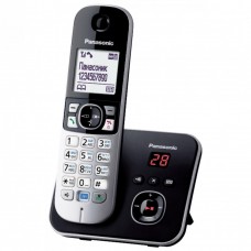 Радіотелефон Panasonic KX-TG6821UAB (Black-Grey), АВН, Caller ID, спікерфон