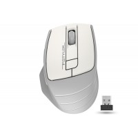 Миша A4Tech Fstyler FG30 2000dpi Grey+White, USB, Wireless