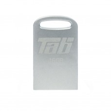 USB 3.1 Flash Drive 16Gb Patriot Lifestyle Tab, Silver, металевий корпус (PSF16GTAB3USB)