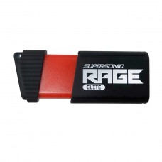 USB 3.1 Flash Drive 256Gb Patriot Supersonic Rage Elite, Black/Red (PEF256GSRE3USB)