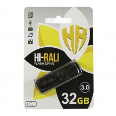 USB 3.0 Flash Drive 32Gb Hi-Rali Taga series Black, HI-32GB3TAGBK
